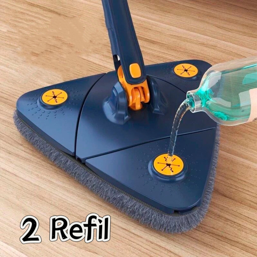 Esfregão Triangular Mop 2 Refis 130 comprimento R