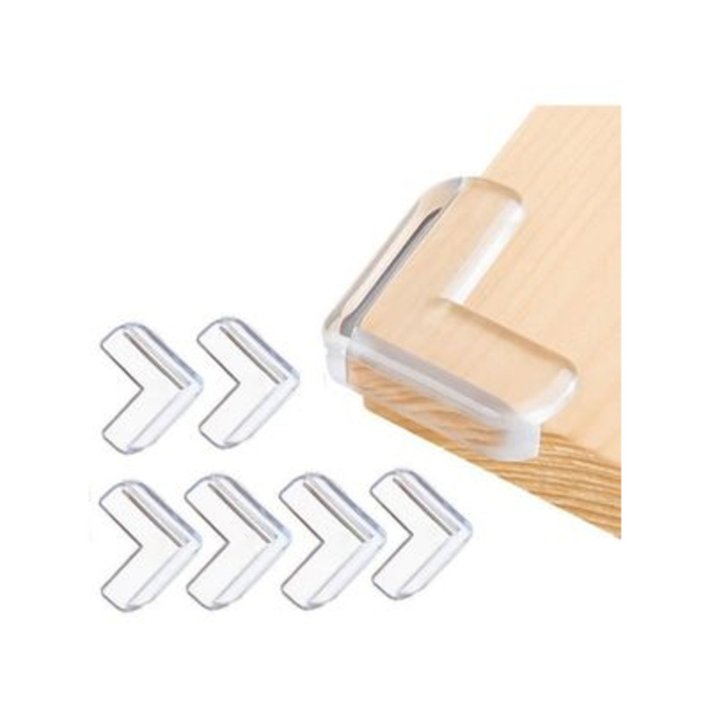 Protetor De Quina Silicone Mesa Segurança Para Cr