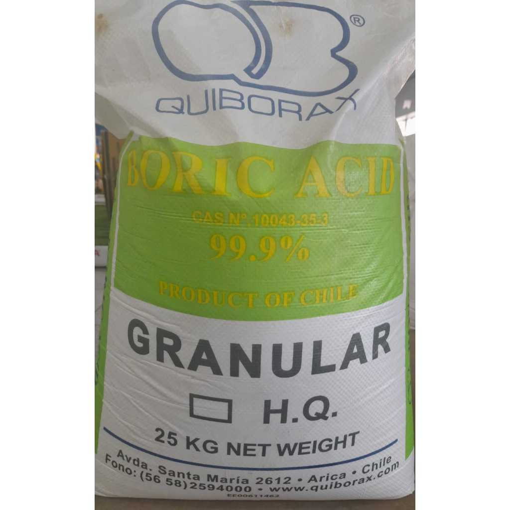 ÁCIDO BÓRICO – FERTILIZANTE SOLÚVEL IMPOR