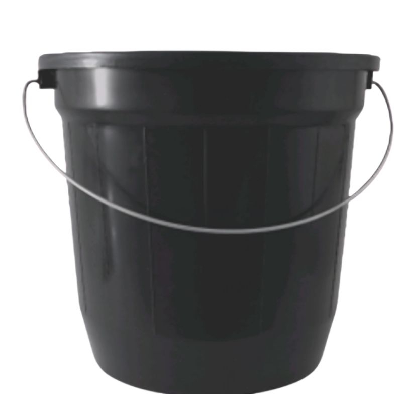 1 UND Balde Plástico ALÇA DE ARAME 8 Litros RESI