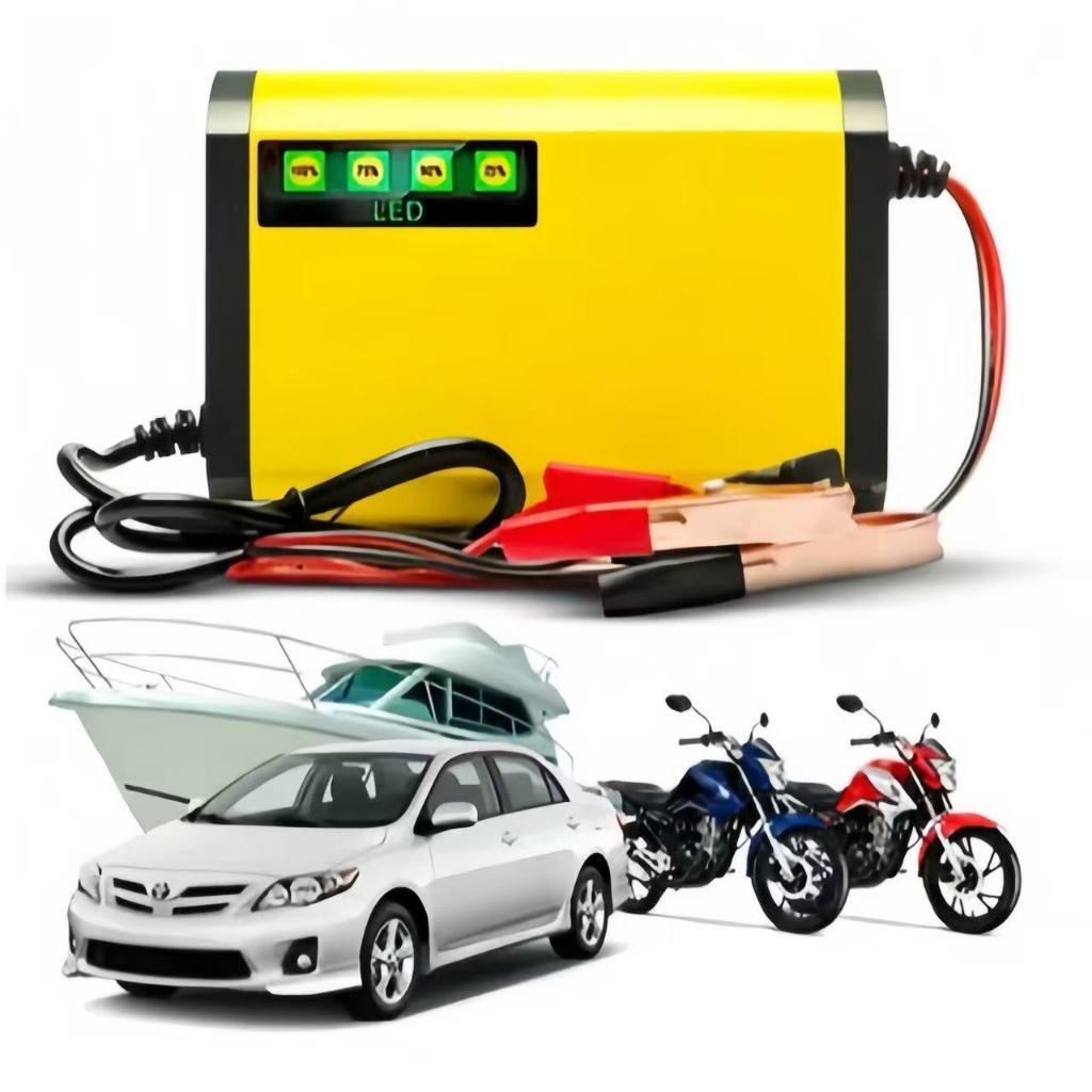 Carregador De Bateria Automotivo 12v 2a Carro Moto