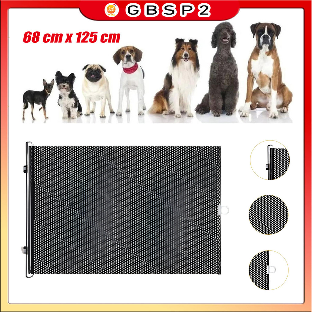 Portão Retrátil Para Pets  Evita Acesso Indeseja