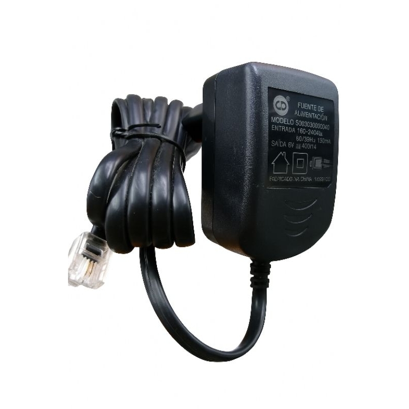FONTE PARA TELEFONE SEM FIO PANASONIC 6V 400mA BIV