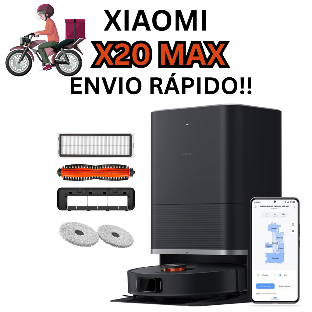 Xiaomi Robô Vacuum X20 Max 110/220v – ORIGI