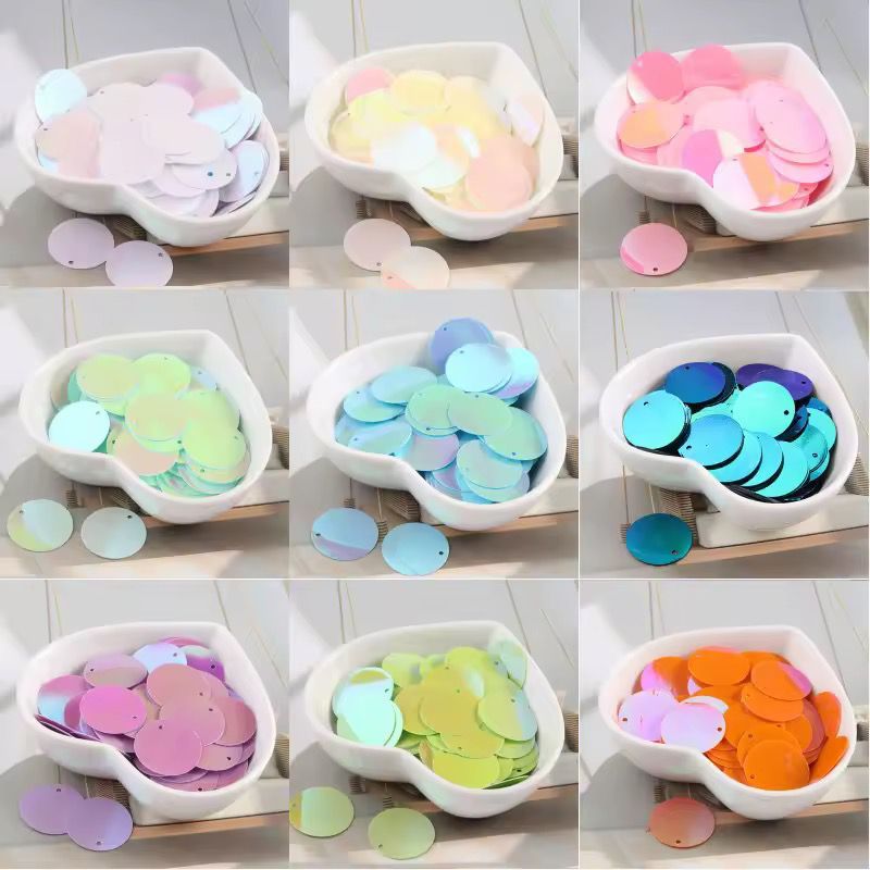 Pacote 250 Paete Lantejoula Pastilha Para Bordado 