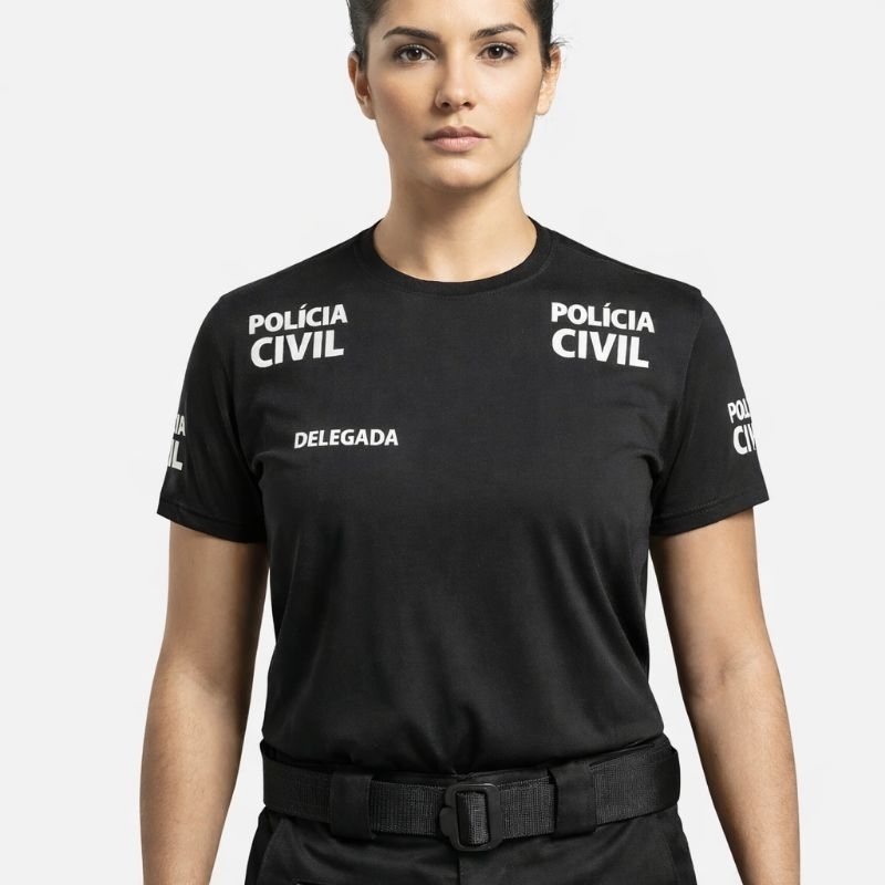 Camisa Personalizada no Peito BRASÃO DO SEU ESTAD