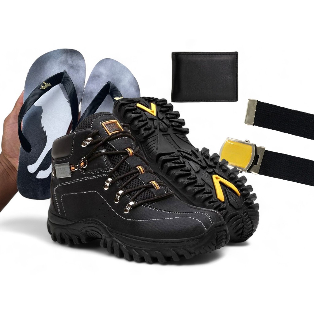 Kit Coturno Adventure Todo Terreno Masculina Mais 