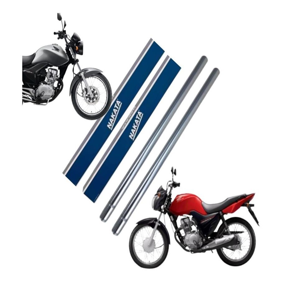 Par Bengala Cilindro Tubo Interno Honda Cg Titan F