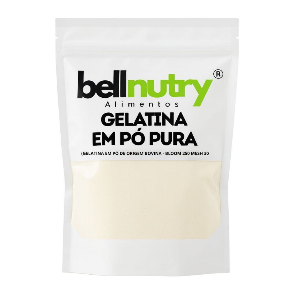 Gelatina Colageno Puro Sem Sabor E Incolor 100g &#