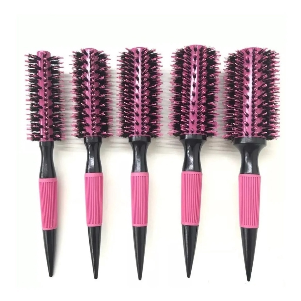 Escova De Cabelo Térmica Cerdas De Javali Mista M