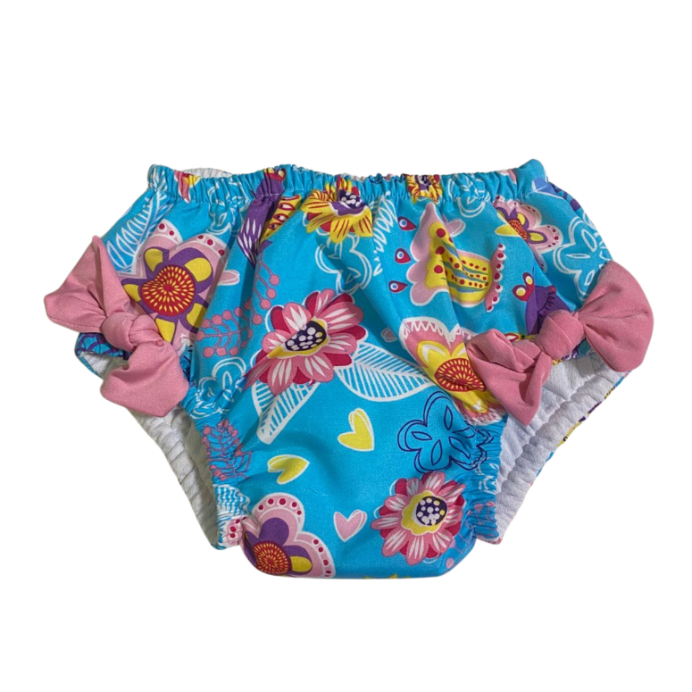 Biquini fralda de banho e piscina reutilizavel Flo