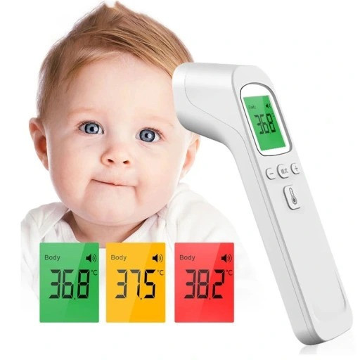 Termômetro Digital Infravermelho De Testa Sem Con