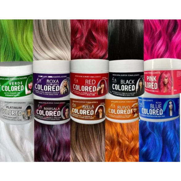 Máscara Tonalizante 100% Natural Sem Química