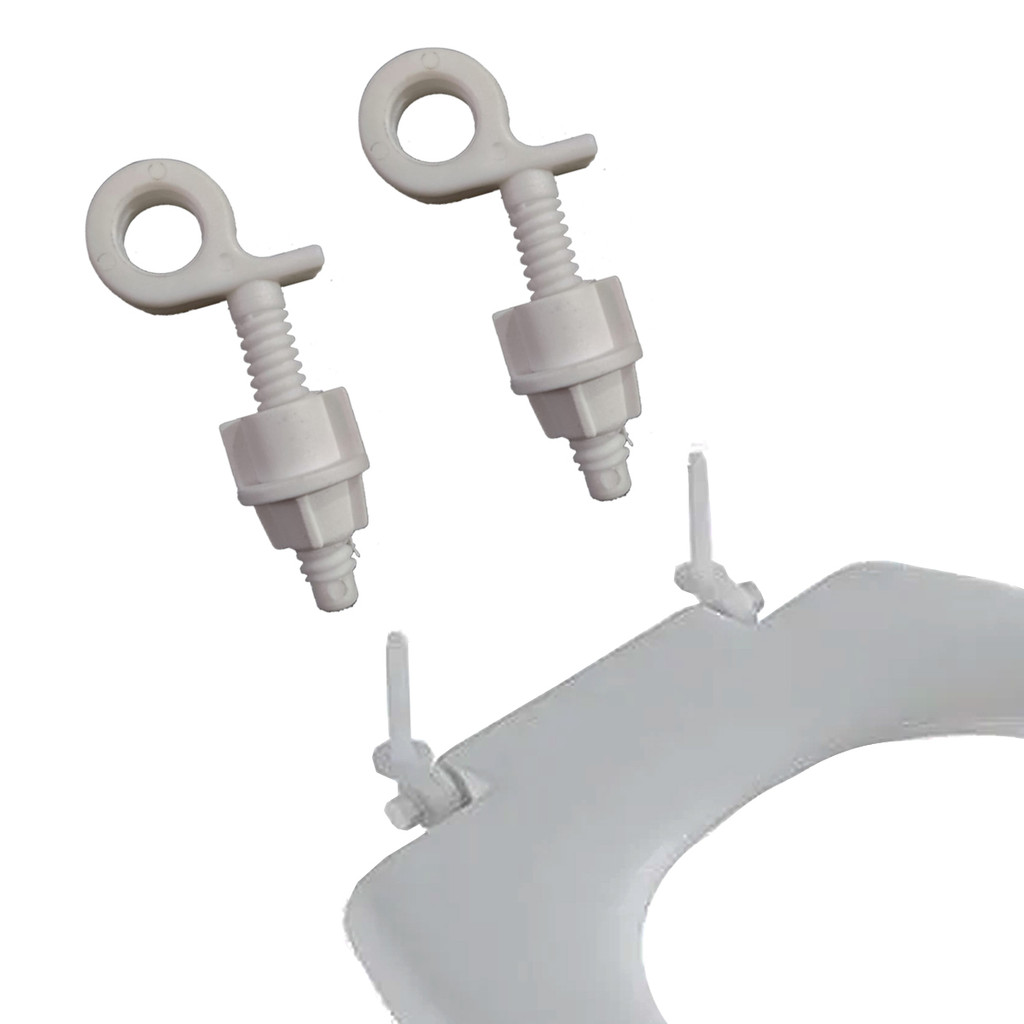 Kit 2 Parafusos e 2 Porcas para assento cadeira de