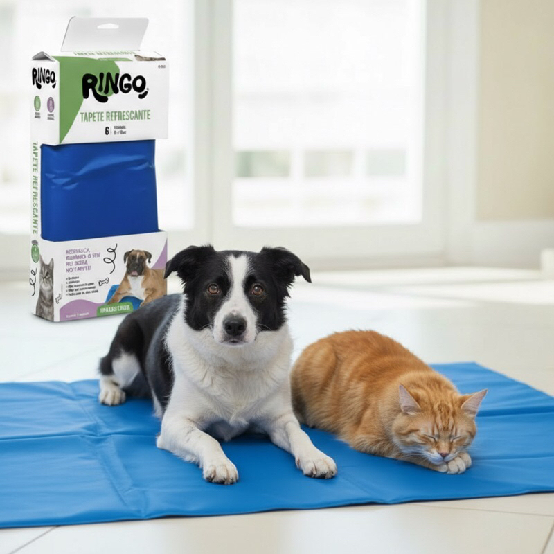 TAPETE GELADO COLCHONETE REFRESCANTE PARA CACHORRO