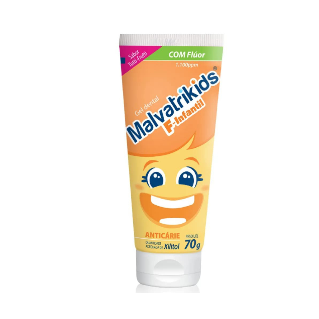 Gel Dental Malvatrikids F-Infantil Anticárie Tutt
