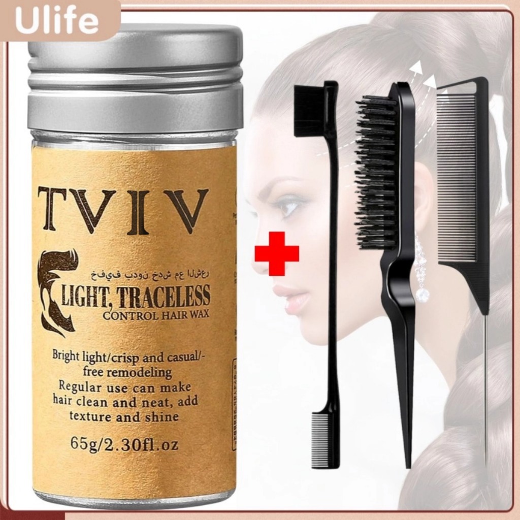 Bastão de Cera para Cabelo Anti-Frizz Frizzy Hair