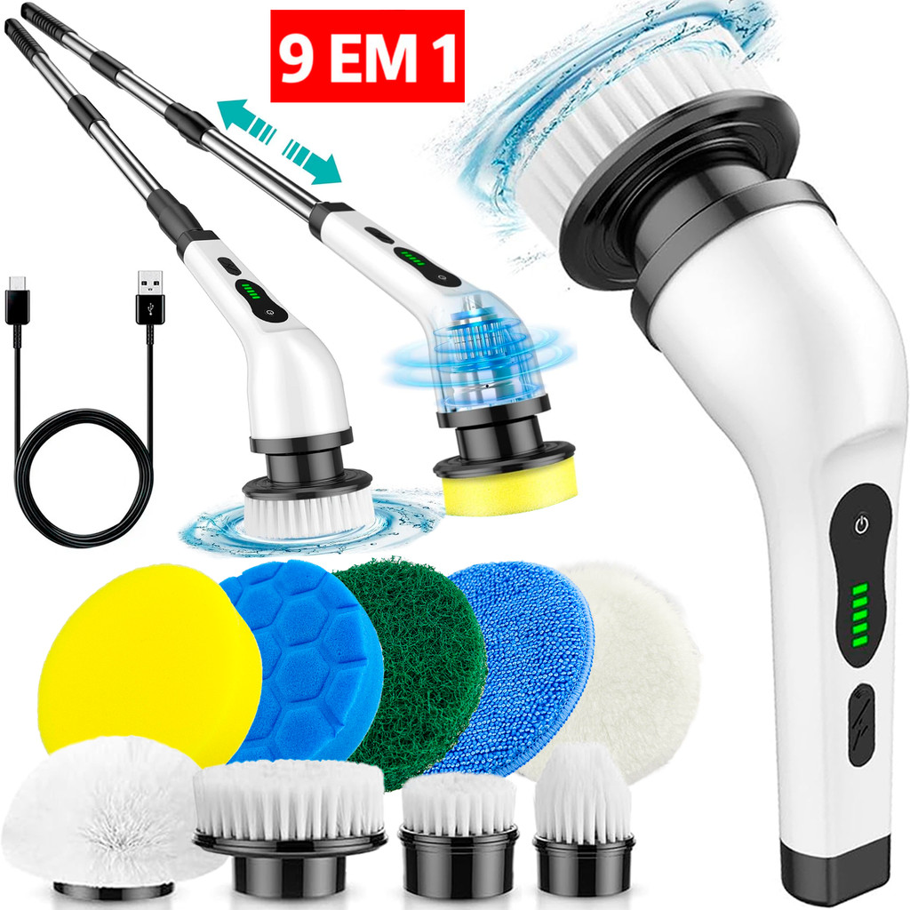 Escova Rotatória Eletrica para  Limpeza Pesada Mo