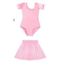 Kit Collant Meia Manga + Saia Cós