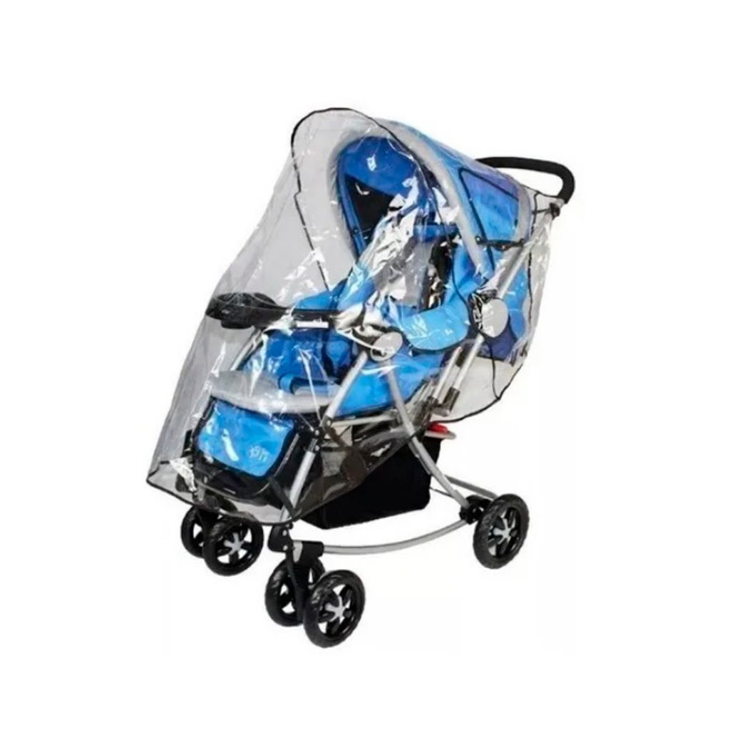 Capa Plástica Protetora Chuva para Carrinho de Be