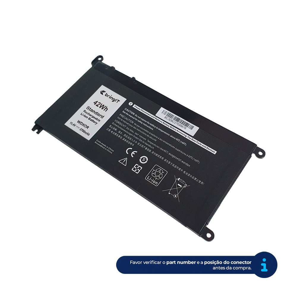 Bateria para Notebook Dell Inspiron P66F001 P66F W