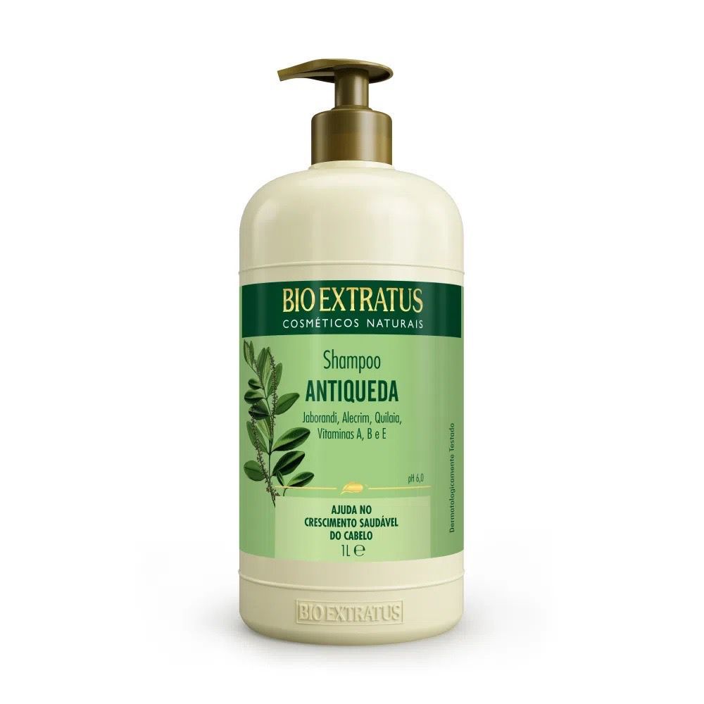 Shampoo Jaborandi Antiqueda Bio Extratus 1 L