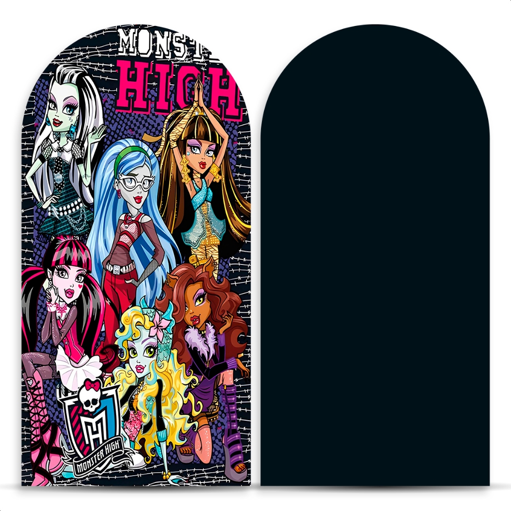 Capa Painel Romano 1m x 2m Tecido Sublimado Tema M