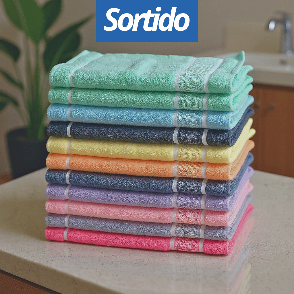 Kit Toalha de Mão Lavabo P/ Bordar ou Dia a Dia 2