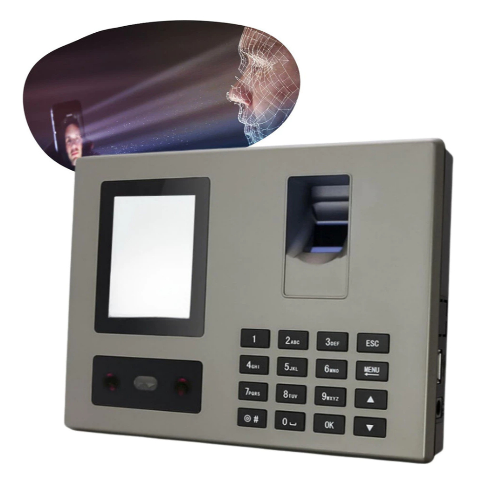 Relógio De Ponto Digital Biometria Reconhecimento