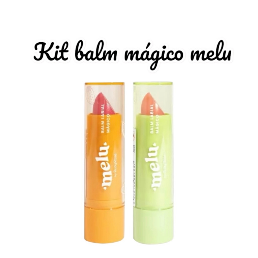 Kit 2 Unidades Balm Mágico Hidratante Melu By Rub