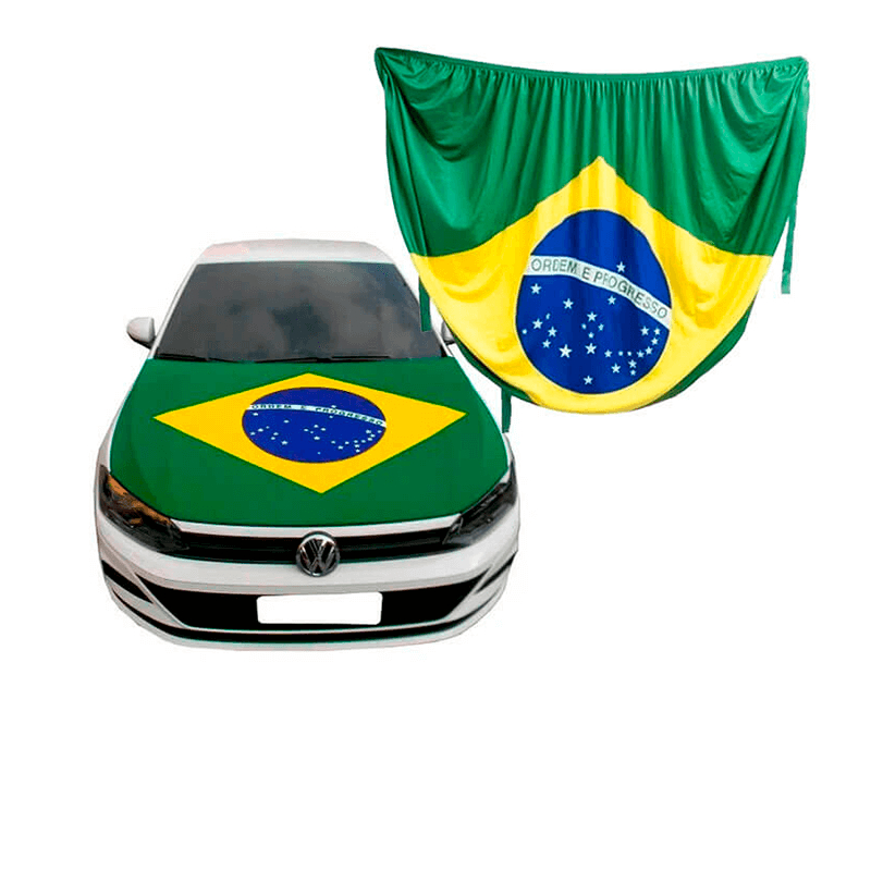 Bandeira do Brasil Capô [190x80cm]Bandeira Do Bra