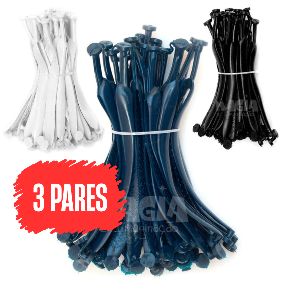 3 Pares Tiras Chinelo Tradicional – Cabresto