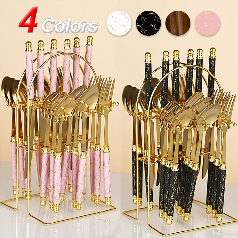 Novos produtos exclusivosKit 24 talheres de aço i