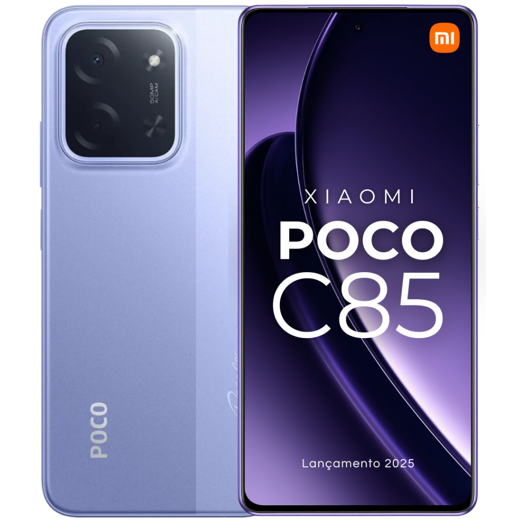 Smartphone Xiaomi Poco C85 256GB / 128GB Versão G