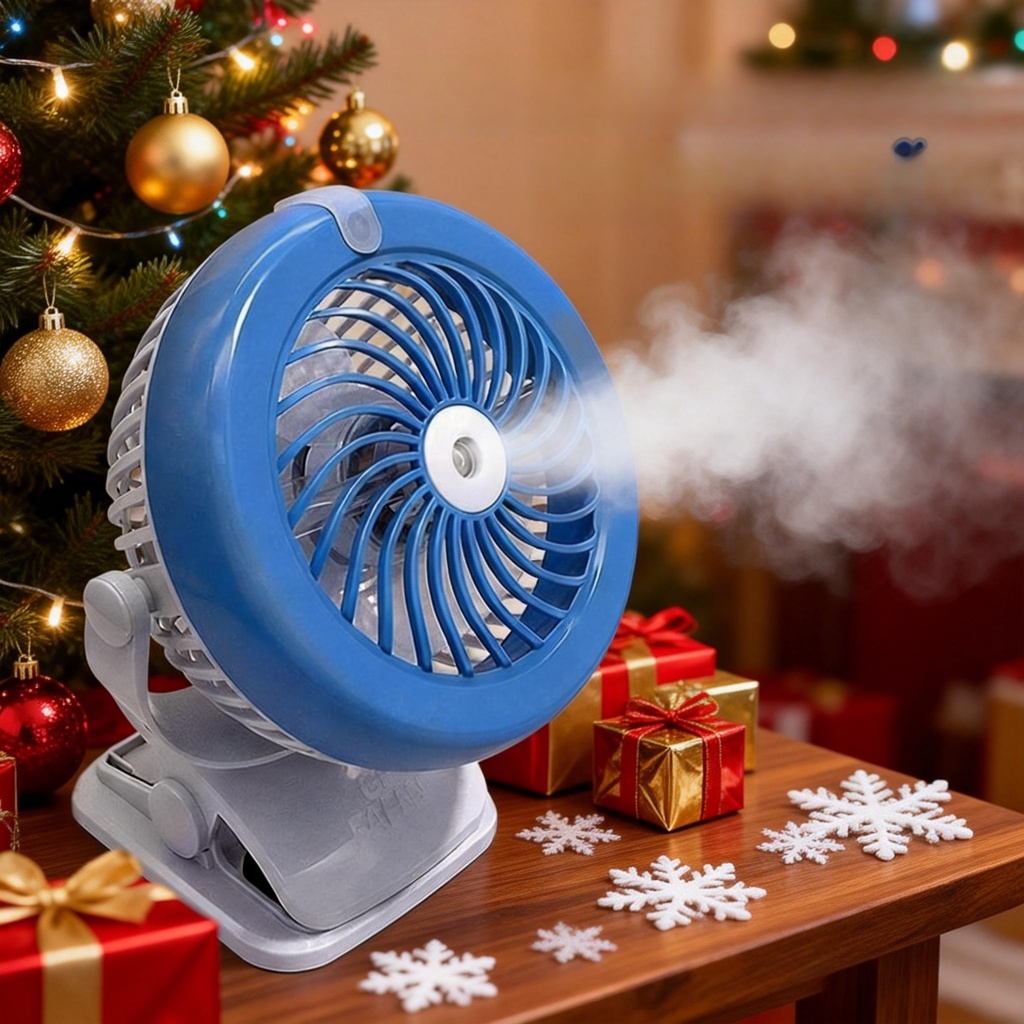 Mini umidificador Ventilador Portátil Mesa Silenc