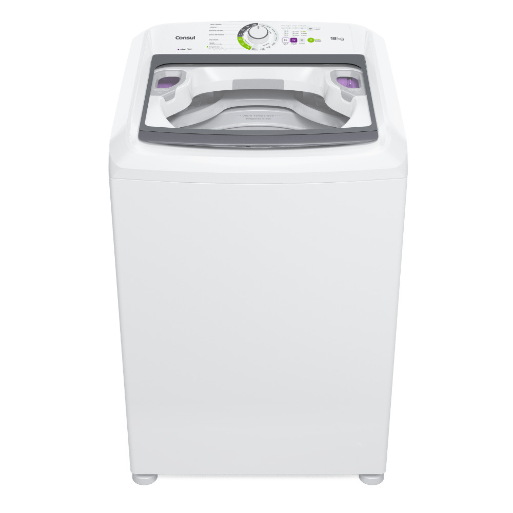 Máquina de Lavar Consul 18Kg Branca com Lavagem E