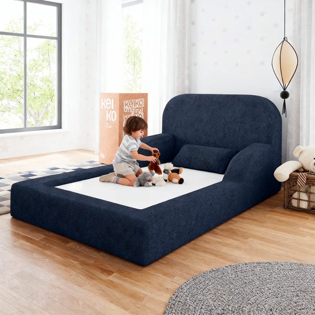 Cama Montessoriana Solteiro Encanto 100% Espuma Ke