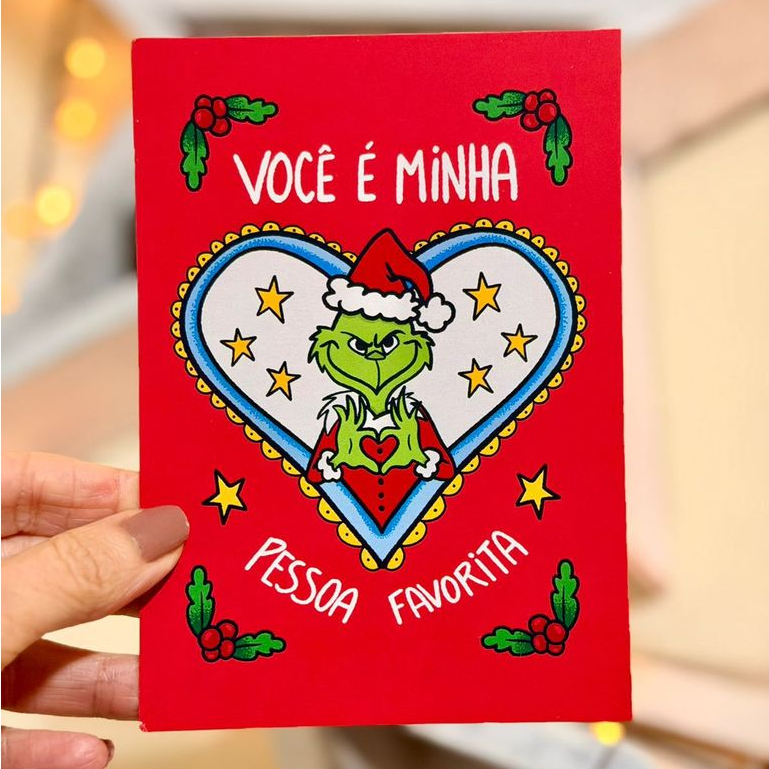 Cartão Grinch – Pessoa Favorita