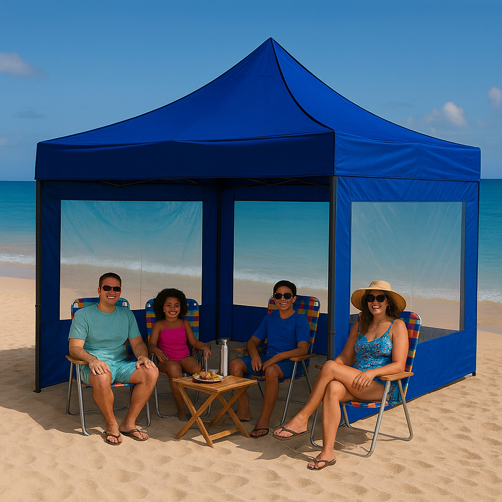 Tenda Gazebo Sanfonada TOP 3×3 Aço Galvaniza