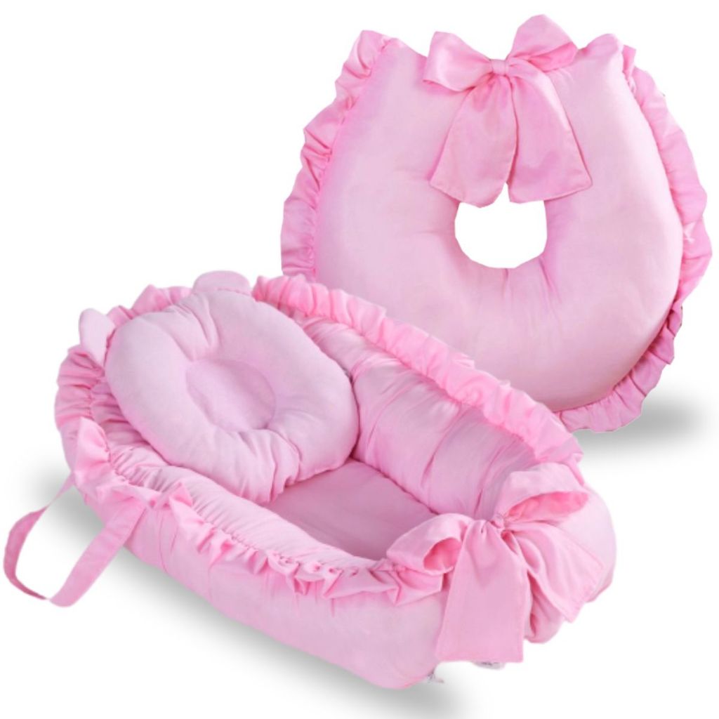 Ninho Redutor Berço Bebê com Almofada Amamentaç