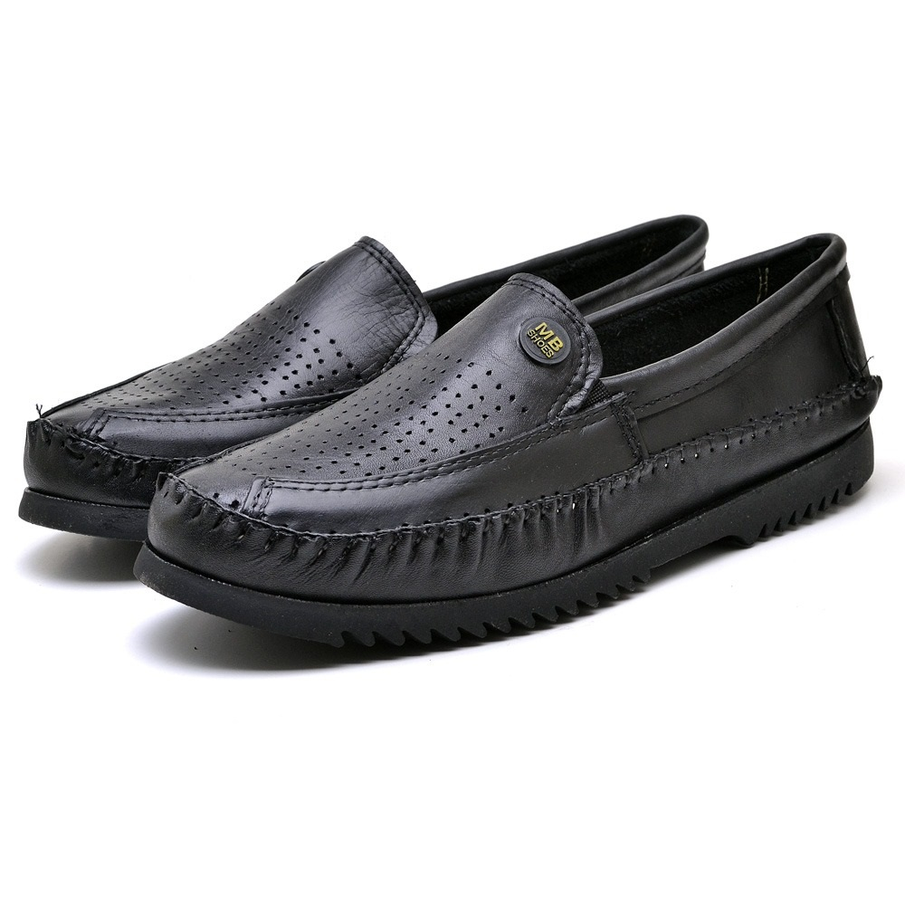 Mocassim Masculino Couro Dia a Dia Mega Estilo Lev
