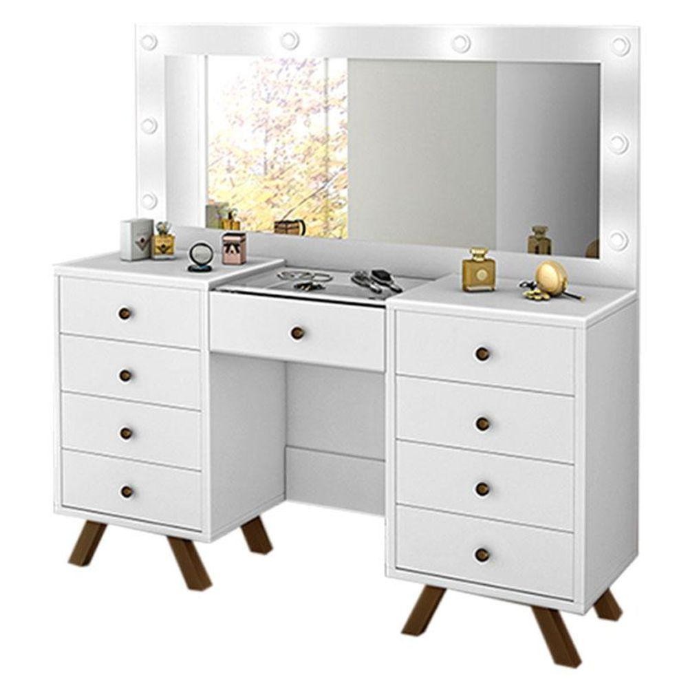 Penteadeira Camarim Mila Branco – Luapa Móv