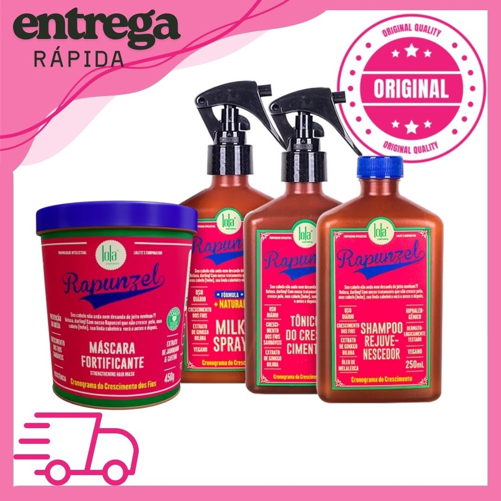 Kit Rapunzel Linha de Crescimento – Shampoo 