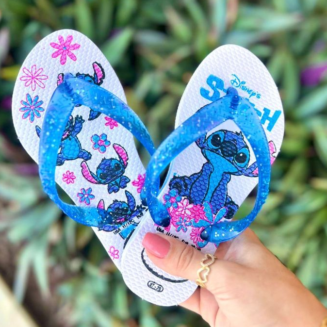 Chinelo Infantil Estampado Casual Verão Lançamen