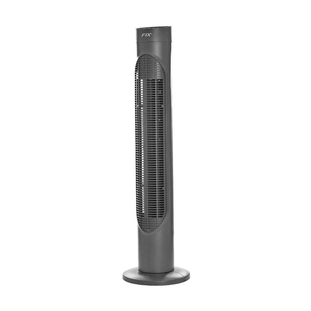 Ventilador Torre Slim Cinza Fix 3 Velocidades 110/