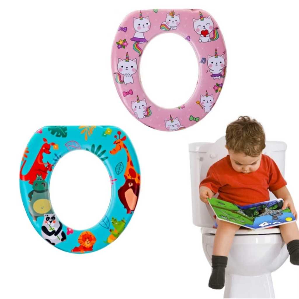 Redutor Assento Sanitário infantil almofado confo