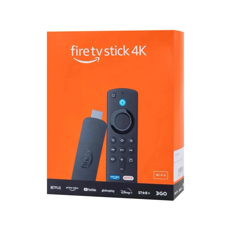 Tv Fire Stick 4K 8GB/Wifi 6 /Compativel com Xbox P