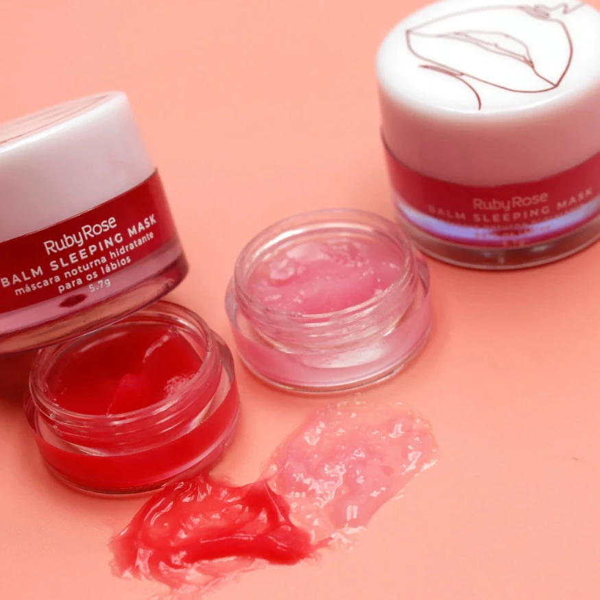 Balm Lip Labial Máscara Hidratante Noturna Ruby R