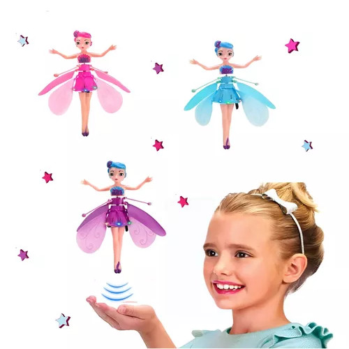 Boneca Fada Voadora: Diversão com Mini Drone