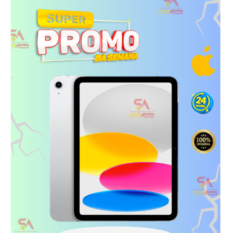 iPad 11. Geração 2025 Wi-Fi c/ 128GB e 6GB RAM, 